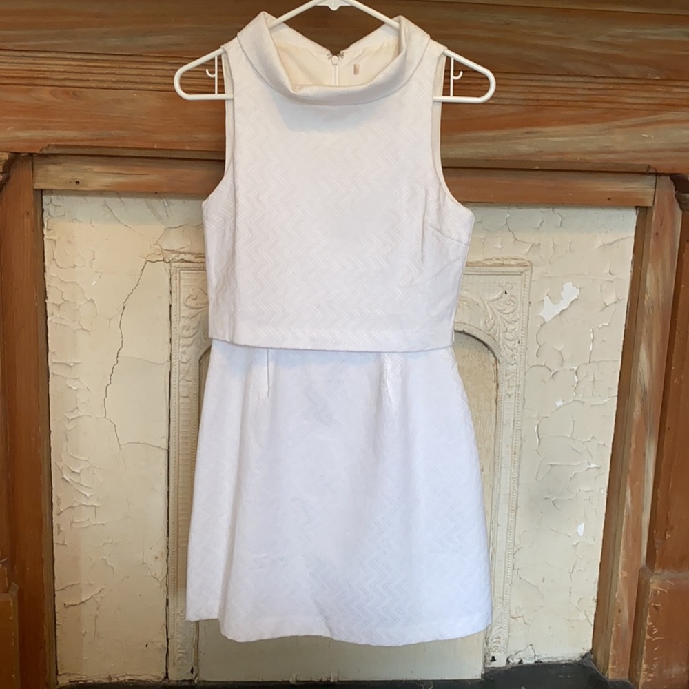 Forever 21 white sleeveless dress